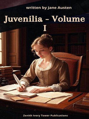 cover image of Juvenilia--Volume I